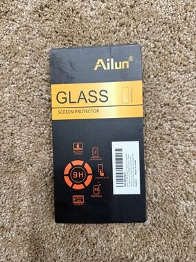 Ailun Black and Gold Glass Screen Protector